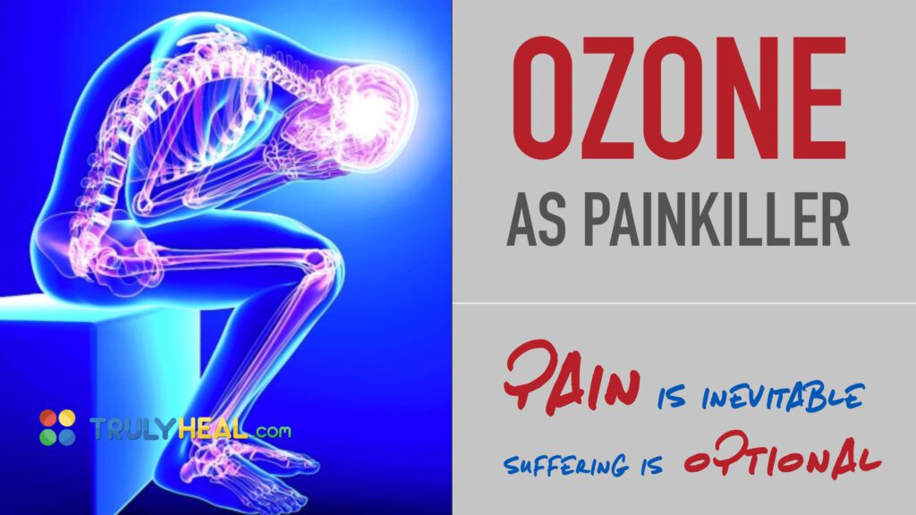 ozone as painkiller